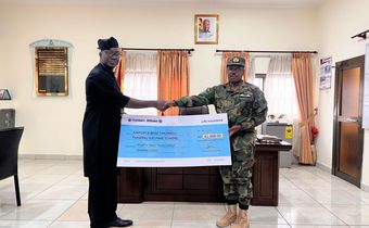 Air Vice Marshal Eric Agyen-Frempong,
Chief of the Air Staff, Air Force Headquarters