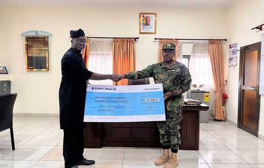 Air Vice Marshal Eric Agyen-Frempong,
Chief of the Air Staff, Air Force Headquarters