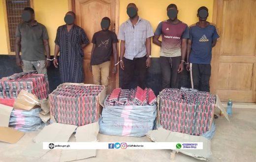 N/E: 6 arrested as police intercept 1,195 boxes of ‘red’ tramadol in Nalerigu