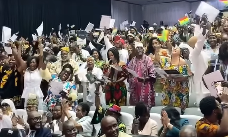 Ghana grants citizenship to 524 African Americans, Caribbean people of African descent