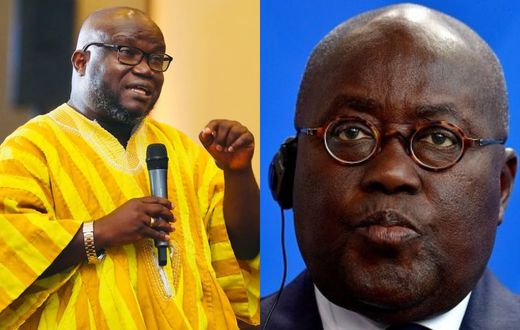 Dr Kenneth Ashigbey and President Akufo-Addo