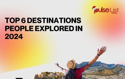 Here are top 6 destinations people explored in 2024