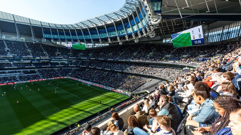 3. Tottenham Hotspur Stadium (UK) - £1 billion 
