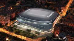 Santiago Bernabéu aerial pictures
