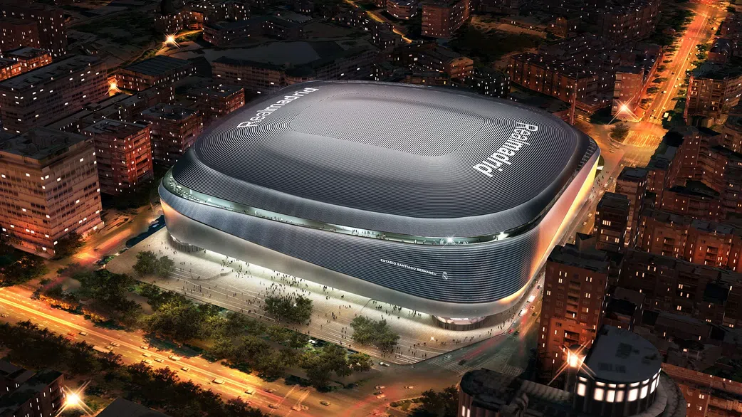 Santiago Bernabéu aerial pictures