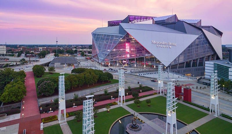 4. Mercedes-Benz Stadium (USA) - £1 billion 