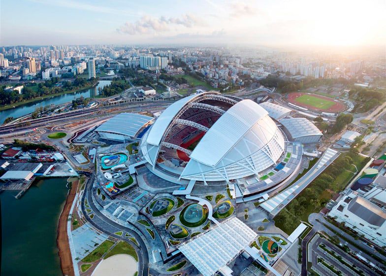 5. Singapore National Stadium (Singapore) - £1 billion 