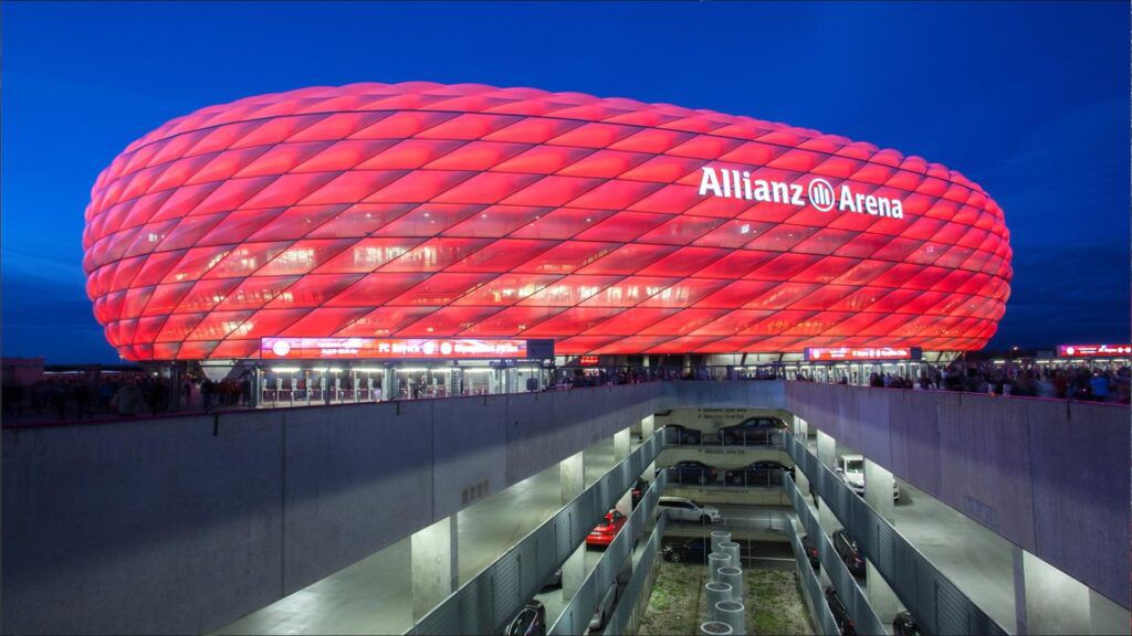 9. Allianz Arena (Germany) - £500 million (Adjusted)