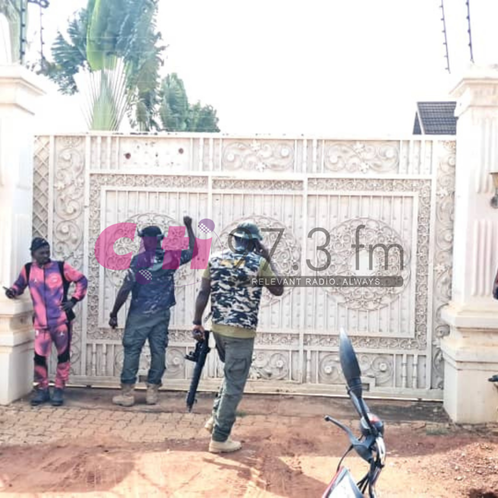'Please help me' - Wontumi cries on live radio as national security officers storm his residence (video)