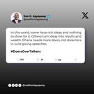 'Some have rich ideas and nothing to show for it' - Ken Agyapong slams Dr Bawumia