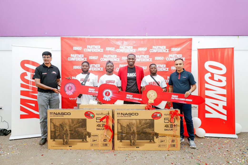 Yango delivery honors 500 top performing couriers at its partner conference in Ghana