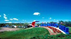 Magnetic Hill, Moncton, New Brunswick. [tourismnewbrunswick]