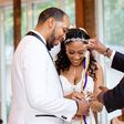Black couple on wedding day [Bridal Guide]