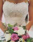 This wedding gown caused a stir on the Internet
