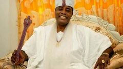 Oba Obateru Akinrutan, Ugbo Land, Nigeria. [naijassador]