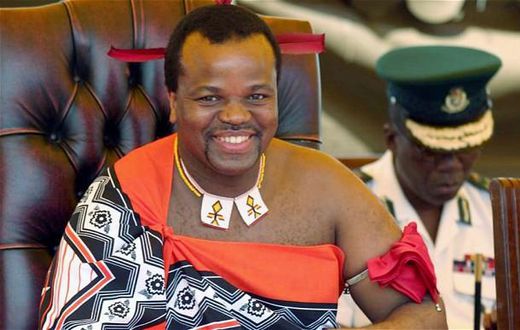 King Mswati III, Swaziland