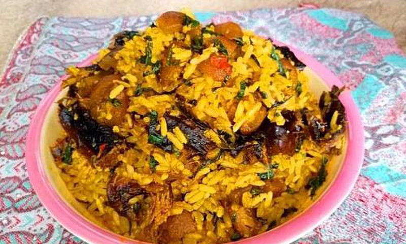 Photo of How to Cook Palm Oil Jollof Rice (Native/Concoction Mtn Rice)