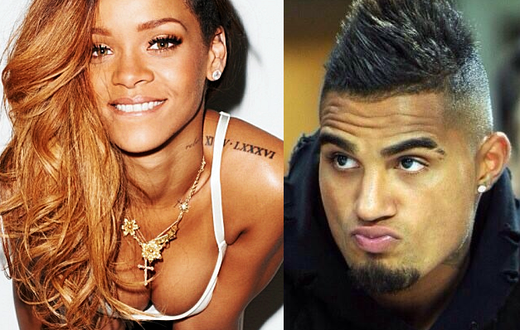 RIhanna and Kevin Prince Boateng
