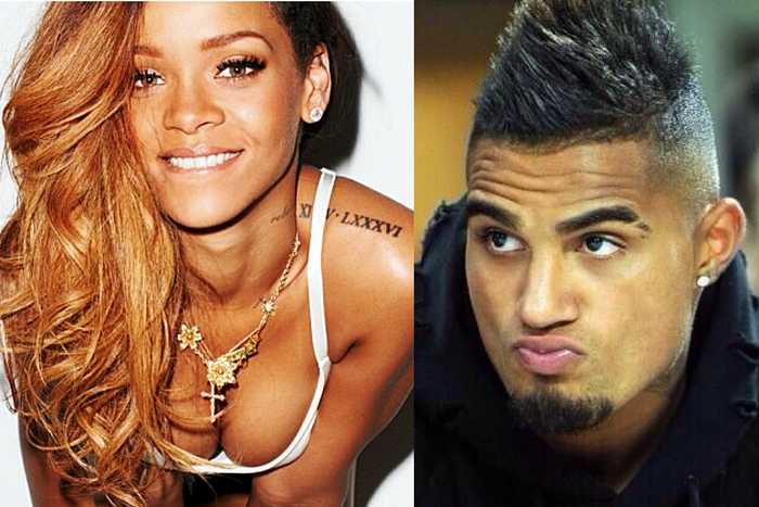 RIhanna and Kevin Prince Boateng