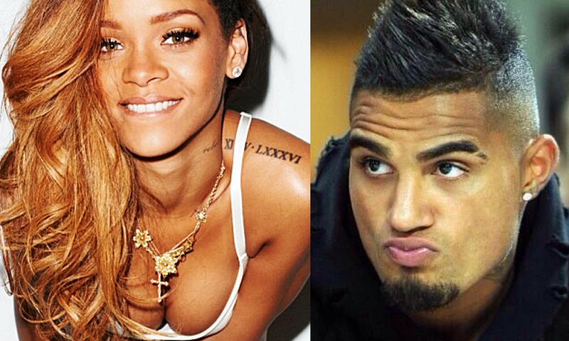 RIhanna and Kevin Prince Boateng