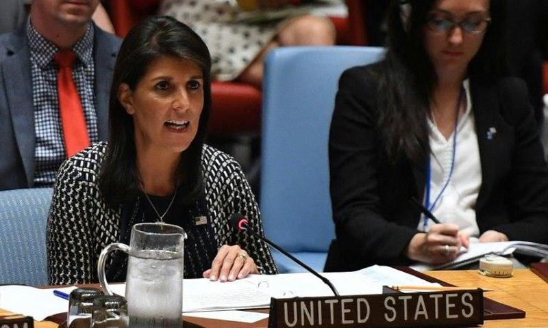 US Ambassador to the United Nations Nikki Haley said the informal Security Council meeting was to draw international attention to the political and economic crisis in Venezuela, which is teetering on the brink of default