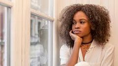 Unhappy woman