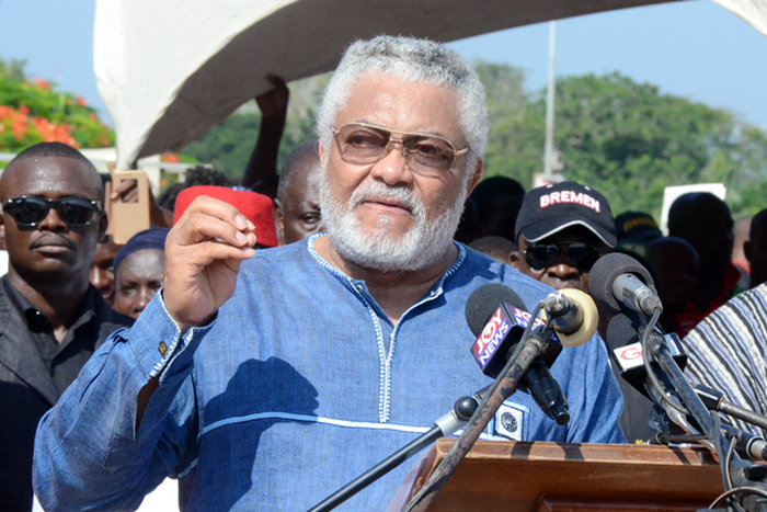 Former President Jerry John Rawlings