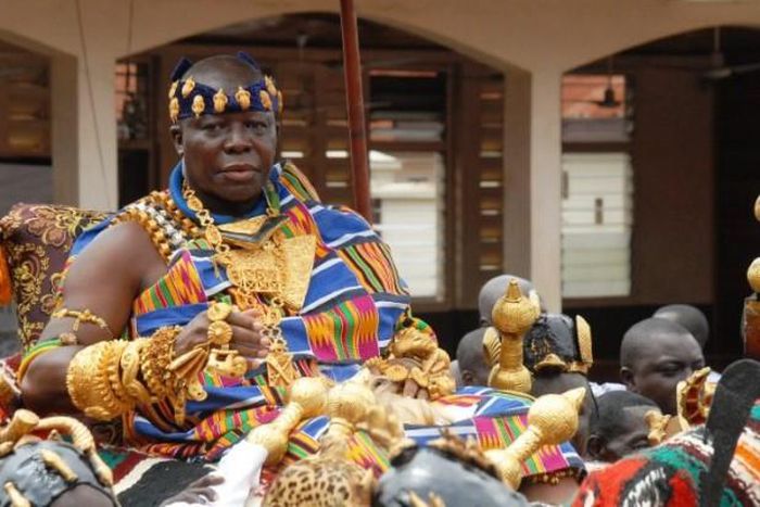 Otumfuo Osei Tutu II, Ashanti, Ghana. [ghanacelebrities]