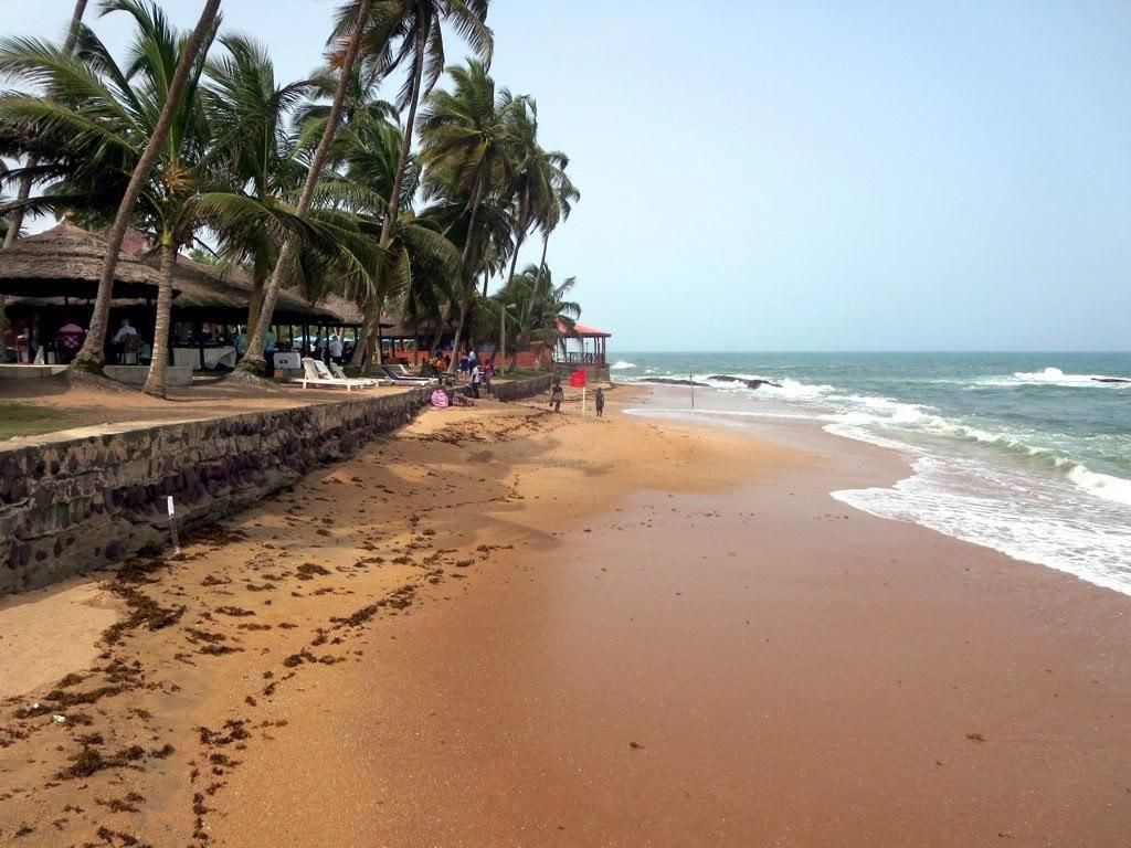 Beach in Ghana
