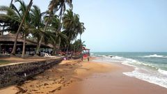 Beach in Ghana