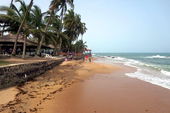 Beach in Ghana