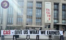 Crystal Palace fans deliver suitcase of fake cash to UEFA in bold Europa League protest