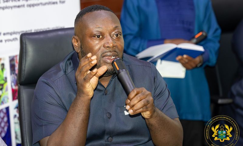 Minister for Youth Development and Empowerment, George Opare Addo