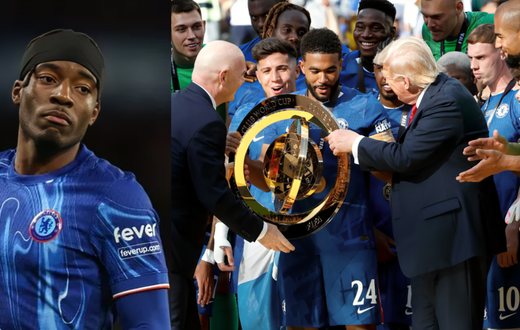 Donald Trump kept Madueke’s CWC medal after Arsenal move - Chelsea star reveals