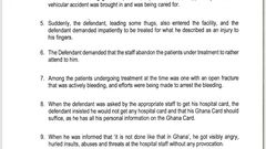Ridge Hospital nurse sues Ralph De Fellow Ghanaian for GHC7M over assault & defamation