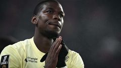 Paul Pogba returns to the pitch in tears after 811 days out | Photo via FotMob