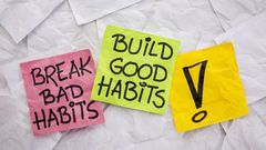 In 2025, try to adapt good habits.