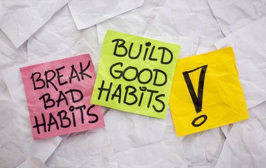 In 2025, try to adapt good habits.