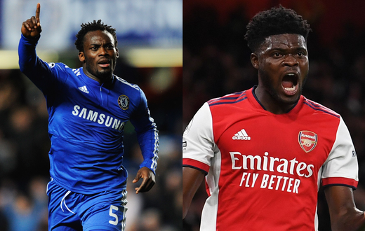 Michael Essien finally answers who the better player is between himself and Thomas Partey