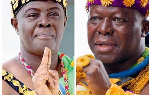 Dormaahene, Osagyefo Dr Agyemang Badu and Asantehene Otumfuo Osei Tutu II