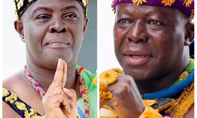 Dormaahene, Osagyefo Dr Agyemang Badu and Asantehene Otumfuo Osei Tutu II