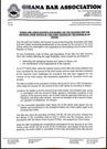 Rule of law must prevail - GBA breaks silence on Chief Justice’s suspension