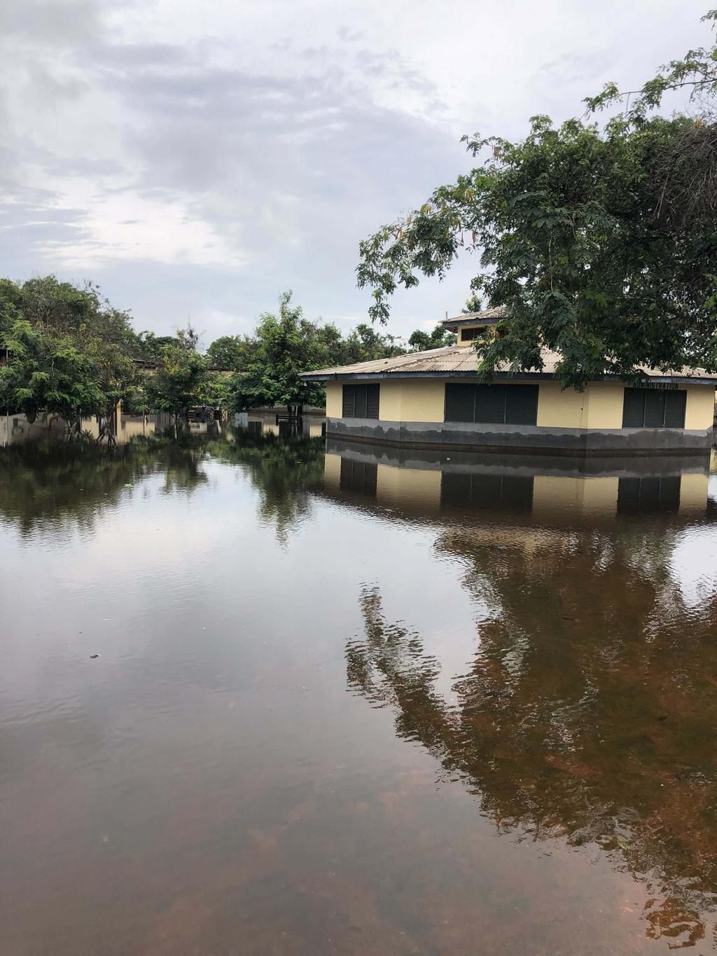 Some of the devastation of the floods