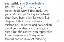 Instagram comment
