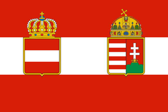 Austro-Hungarian Empire flag at the time [Wikipedia]