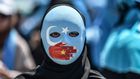 xinjiang protester