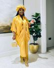 Jackie Appiah in wedding guest ouftits
