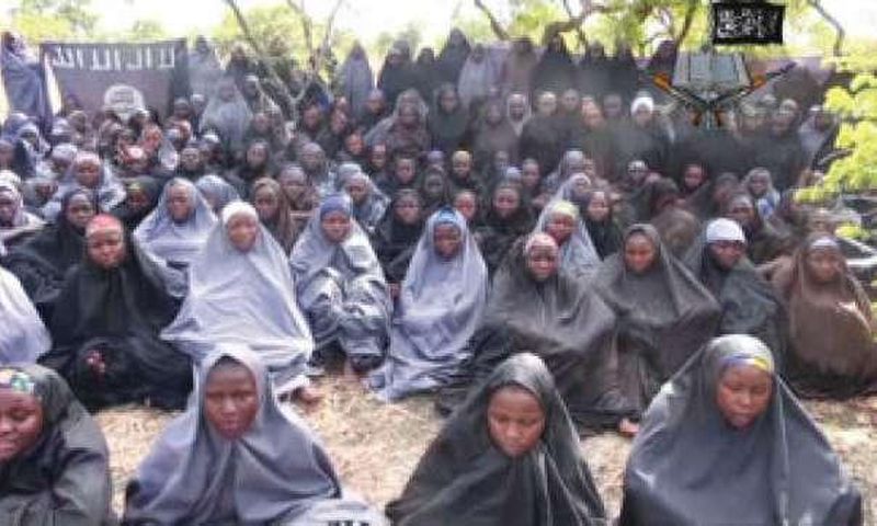 A cross section of the abducted Chibok girls.