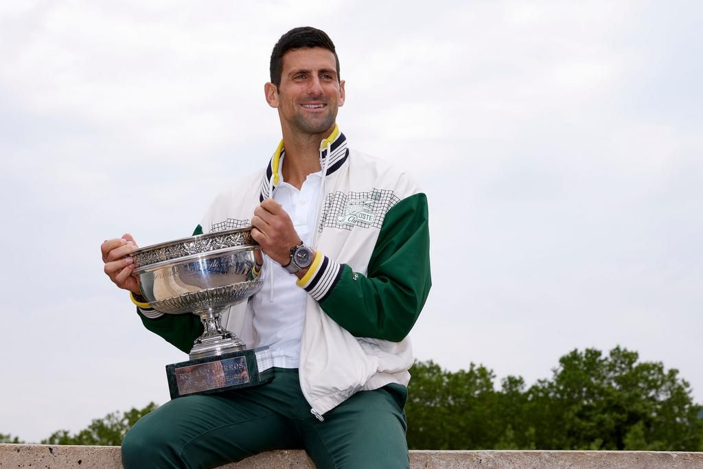 Novak Djokovic holds the French Open trophy.Quality Sport Images/Getty Images