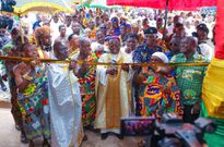 Afrifanom Foundation donates 8-unit air-conditioned classroom block to Juaso Catholic JHS